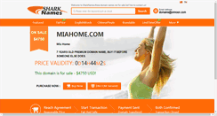 Desktop Screenshot of miahome.com