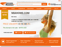 Tablet Screenshot of miahome.com